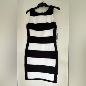 Calvin Klein Black & White Dress